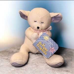 Kids II Bright Inspirations Prayer Friends Talking Lamb stuffed plush 2001